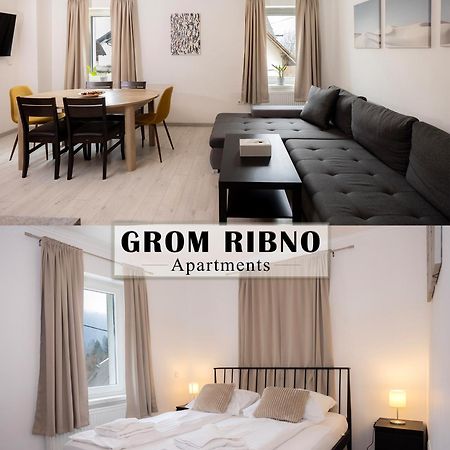 Grom Ribno Apartments Блед Экстерьер фото